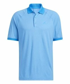 Adidas Golf Moss Stitch Jacquard Golf Polo Shirt