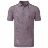 FootJoy Half Moon Geo Lisle Mens Golf Polo Shirt -Drivers Sales 42vdiezacwq