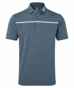 Footjoy Mens Space Dye Block Polo Shirt