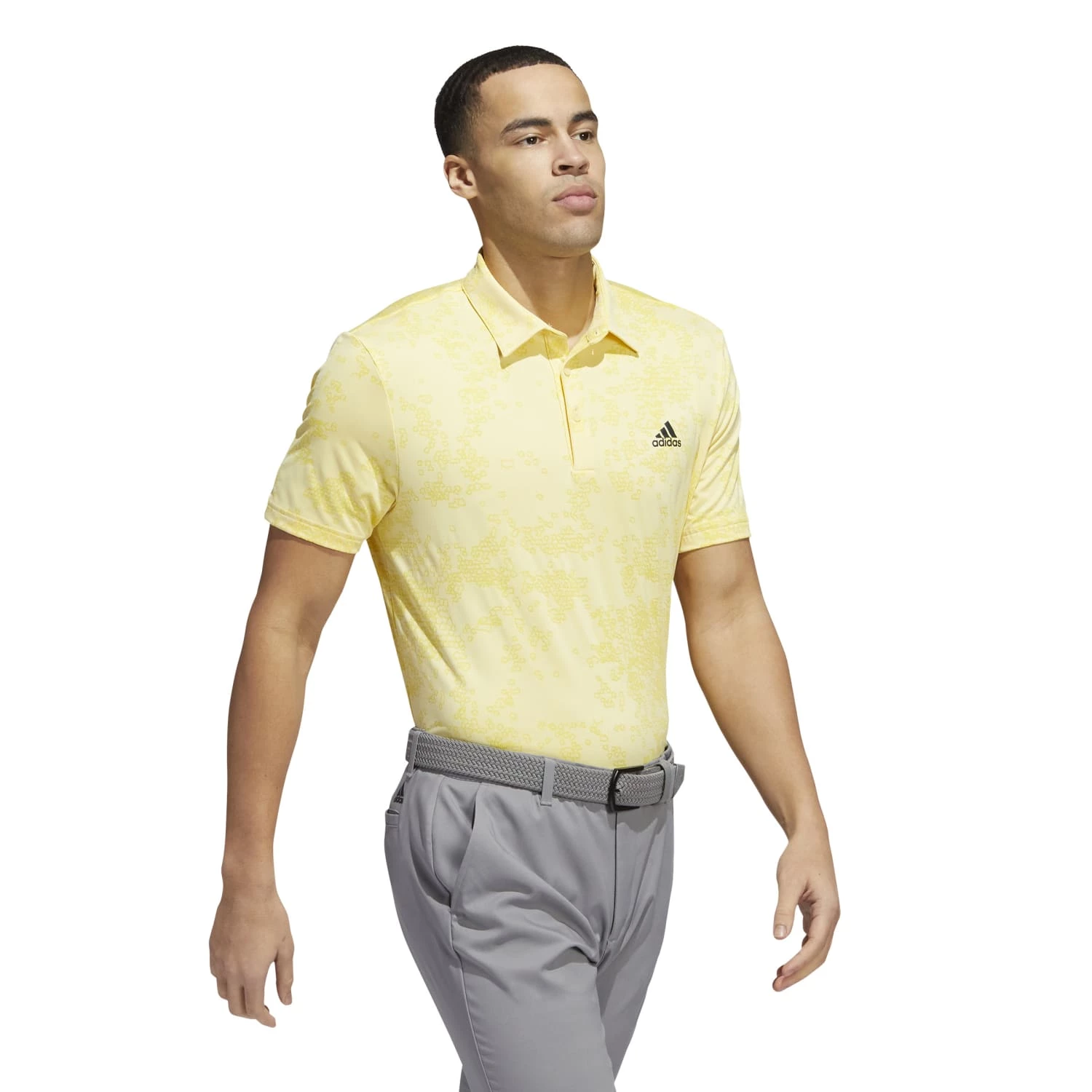 Adidas Jaquard Golf Polo Shirt 7 Adidas Jaquard Golf Polo Shirt - Image 5