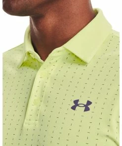 Under Armour Mens Playoff 2.0 Pivot Tee Print Polo Shirt -Drivers Sales 5ebmrzuky20