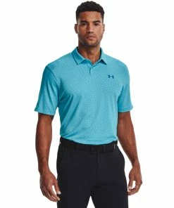 Under Armour Mens UA Performance Printed Golf Polo Shirt -Drivers Sales 5evmcx0c5q4