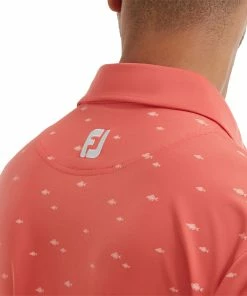 FootJoy School Of Fish Print Lisle Mens Golf Polo Shirt 11 FootJoy School Of Fish Print Lisle Mens Golf Polo Shirt -Drivers Sales 5k3vp1vetbl