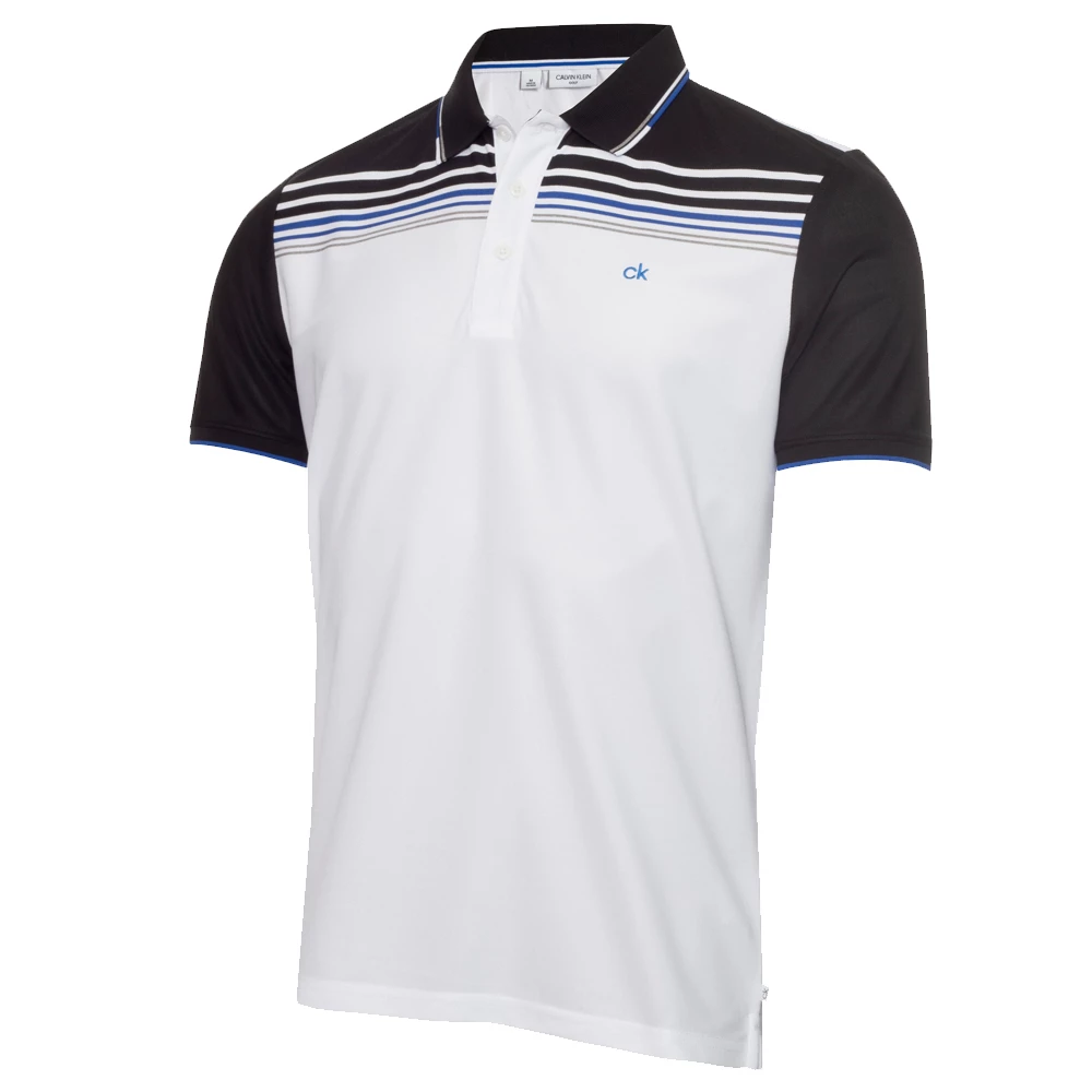 Calvin Klein Mens Nelson Golf Polo Shirt 3 Calvin Klein Mens Nelson Golf Polo Shirt
