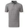 FootJoy Travel Print Lisle Mens Golf Polo Shirt -Drivers Sales avnnw2j5xvm