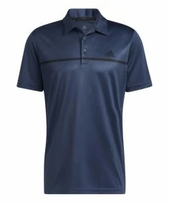 Adidas Golf Chest Print Primegreen UV 50+ Polo Shirt