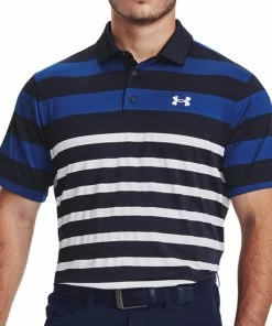 Drivers Sales 24 Under Armour Golf Playoff 3.0 Stripe Polo Shirt