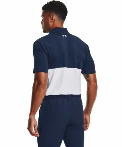 Under Armour Mens UA Performance Blocked Polo Shirt -Drivers Sales k1edfbcckrk
