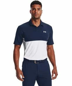 Under Armour Mens UA Performance Blocked Polo Shirt -Drivers Sales kynvemvhoau