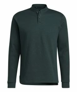 Adidas Go-To Long Sleeve Henley Golf Shirt
