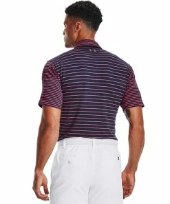 Under Armour Mens Playoff Polo Repurpose Stripe -Drivers Sales lgoaxriavbx