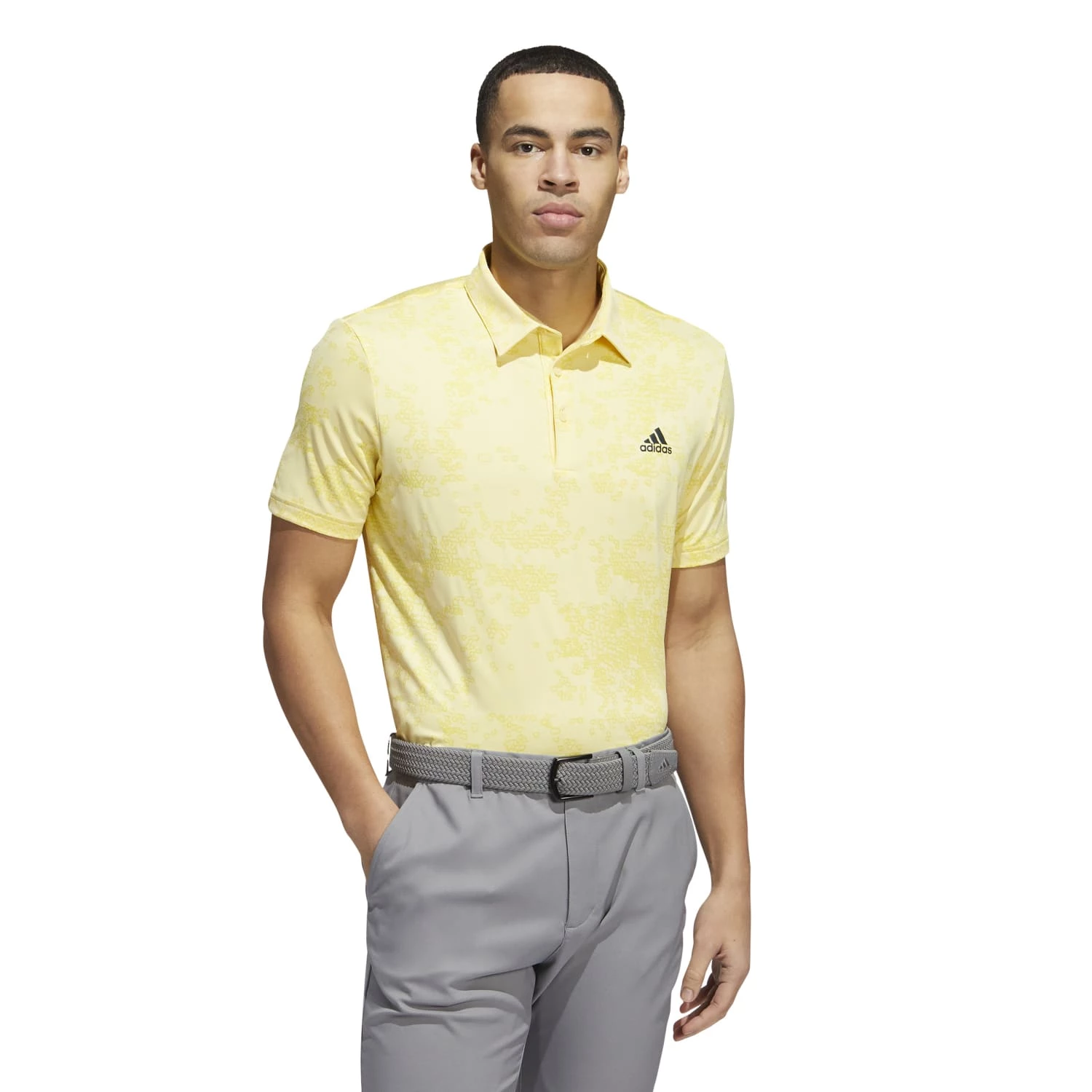 Adidas Jaquard Golf Polo Shirt 5 Adidas Jaquard Golf Polo Shirt - Image 3