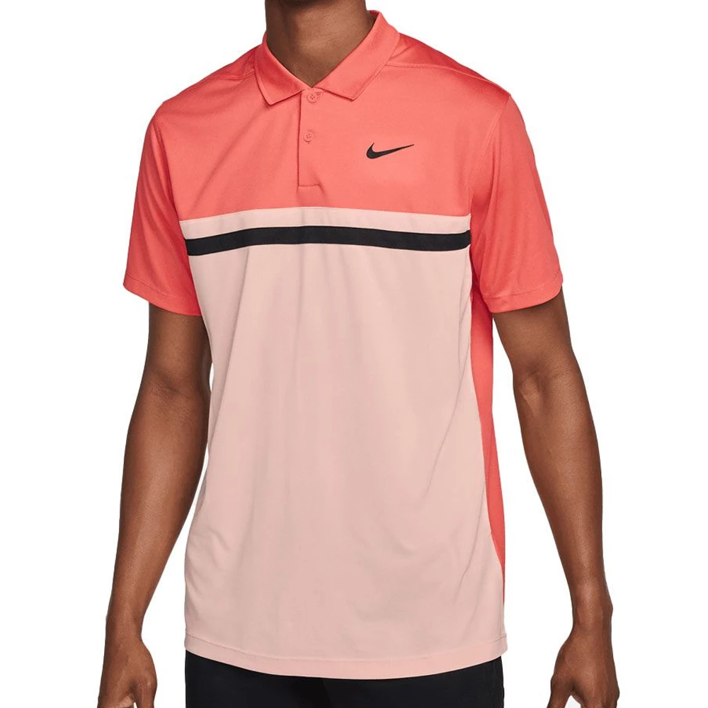 Nike Golf Dri-Fit Victory Colour Block Polo Shirt 3 Nike Golf Dri-Fit Victory Colour Block Polo Shirt