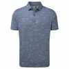 Footjoy Mens Tropic Golf Lisle Print Polo Shirt -Drivers Sales nxgmiuzjwml