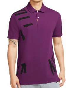 Nike Dry Hacked Slim Golf Polo Shirt