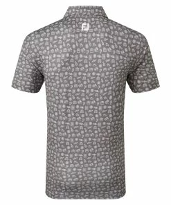 FootJoy Travel Print Lisle Mens Golf Polo Shirt -Drivers Sales ooebi0cirph