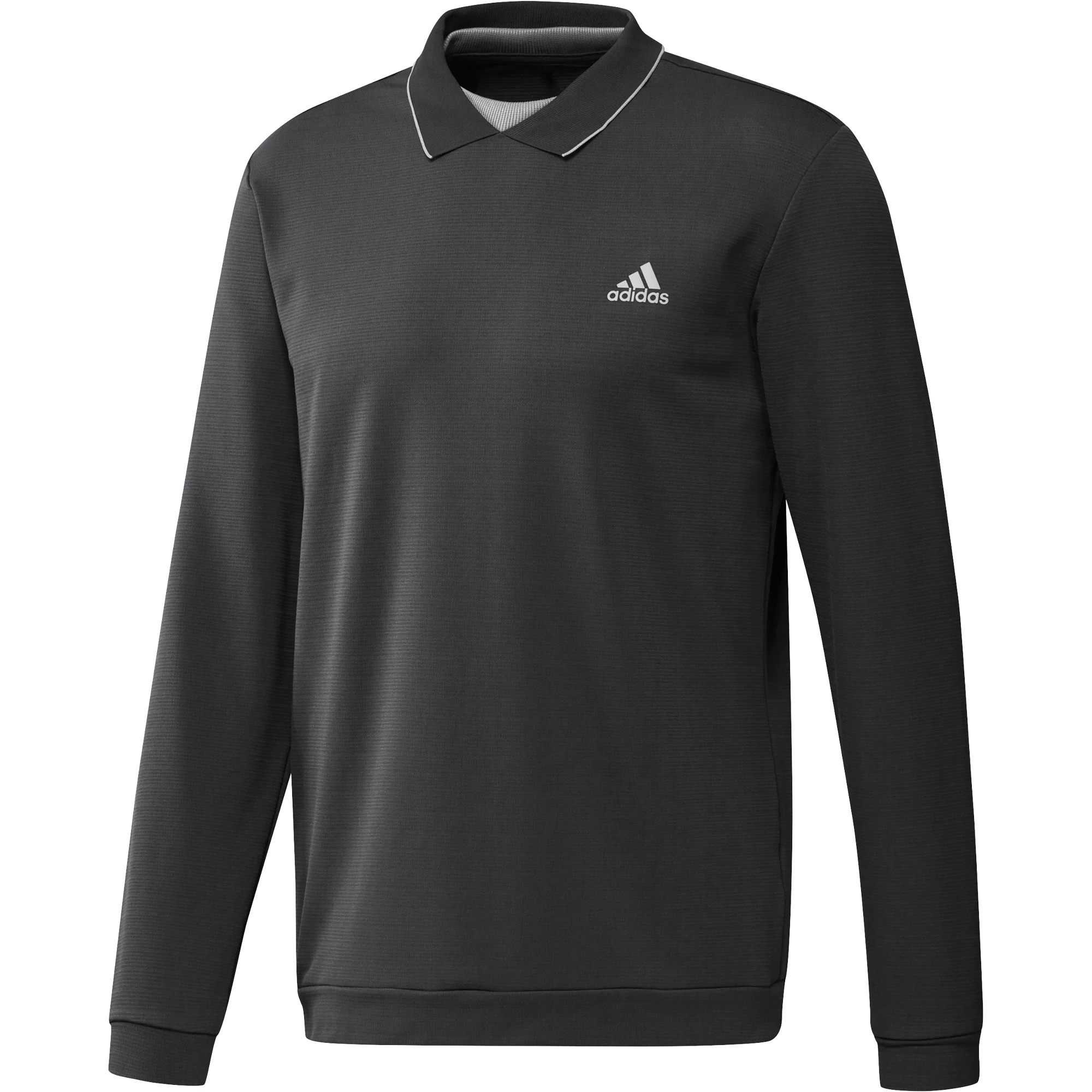 Adidas Golf Thermal Primegreen Long Sleeve Polo Shirt 3 Adidas Golf Thermal Primegreen Long Sleeve Polo Shirt