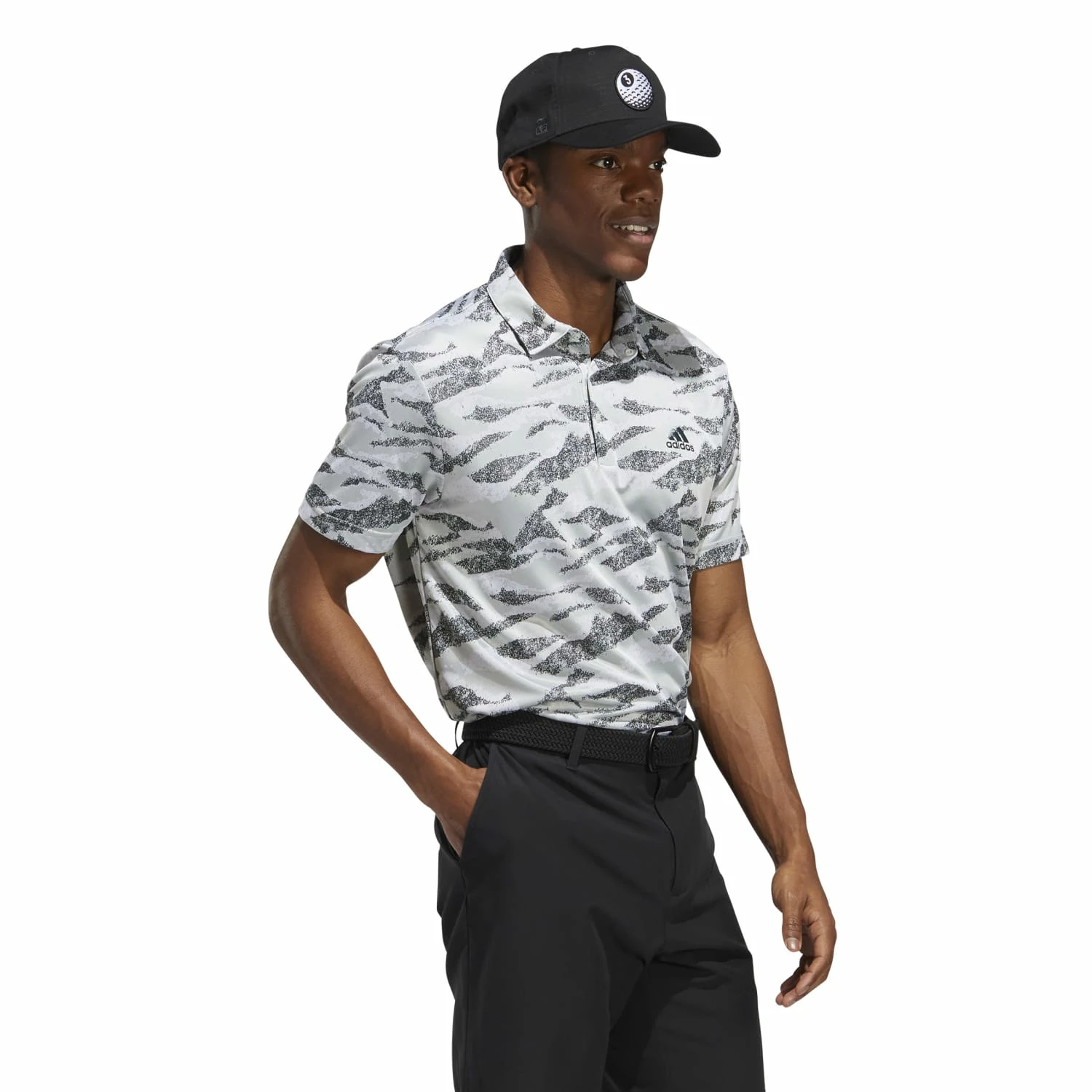 Adidas Horizon Print Golf Polo Shirt 7 Adidas Horizon Print Golf Polo Shirt - Image 5