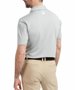 FootJoy Lisle Engineered Chestband Mens Golf Polo Shirt -Drivers Sales pjkcwxtsasy