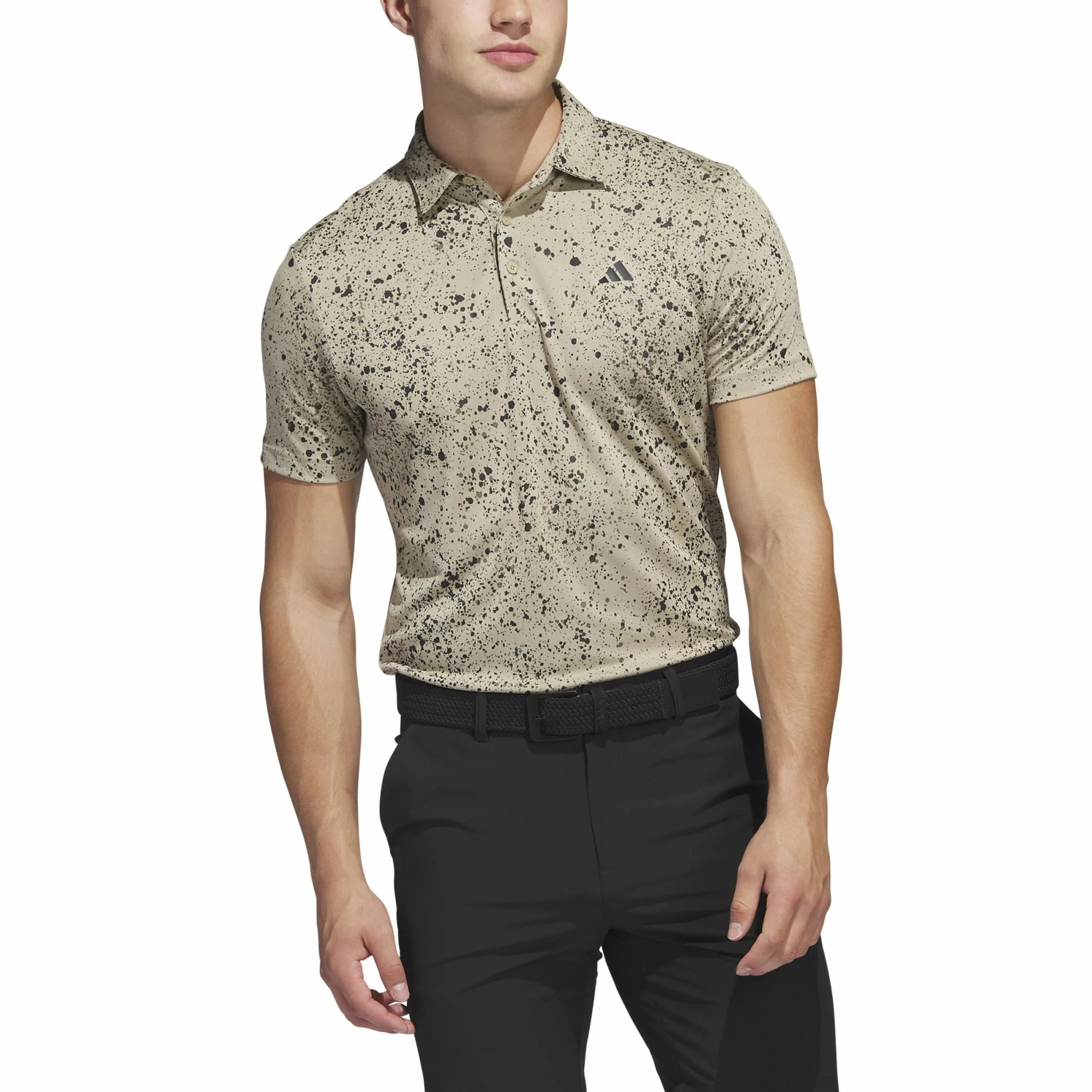 Adidas Golf Jacquard Mens Polo Shirt 5 Adidas Golf Jacquard Mens Polo Shirt - Image 3