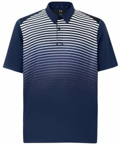 Oakley Golf Striped Ellipse Mens Polo Shirt