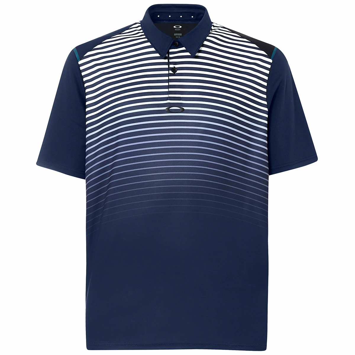 Oakley Golf Striped Ellipse Mens Polo Shirt 3 Oakley Golf Striped Ellipse Mens Polo Shirt