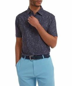FootJoy Digital Camo FJ Print Lisle Mens Golf Polo Shirt -Drivers Sales svuf2rvfrl5