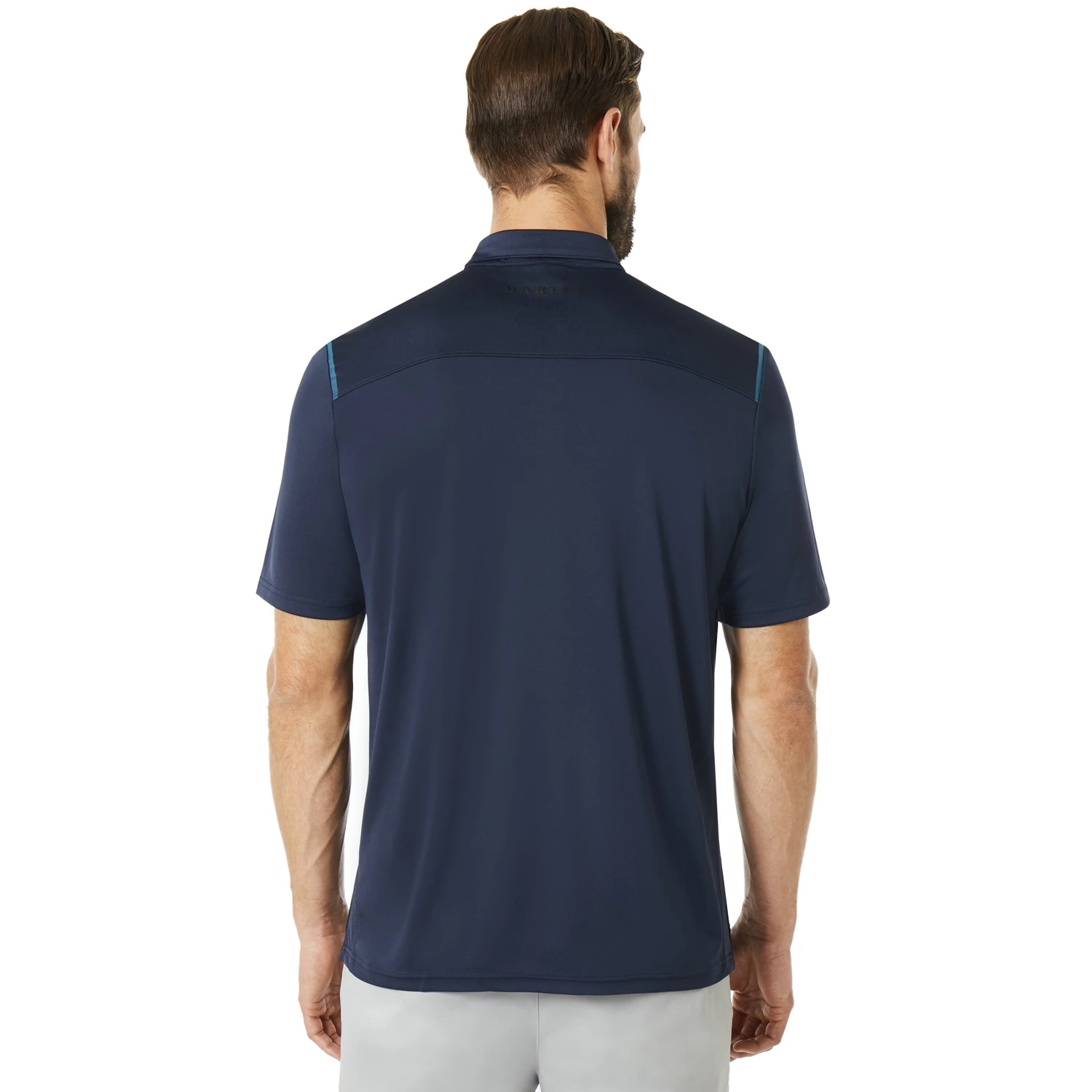 Oakley Golf Striped Ellipse Mens Polo Shirt 4 Oakley Golf Striped Ellipse Mens Polo Shirt - Image 2