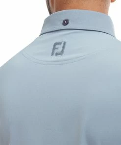 FootJoy Tonal Trim Solid With Pocket Lisle Mens Polo Shirt -Drivers Sales vxqus1v20yy