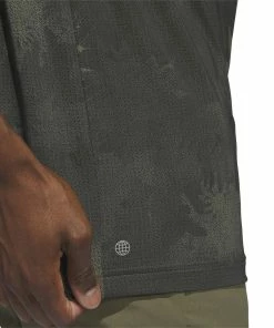 Adidas Golf Flower Mesh Print Mens Polo Shirt 15 Adidas Golf Flower Mesh Print Mens Polo Shirt -Drivers Sales w3t2dgohfjz