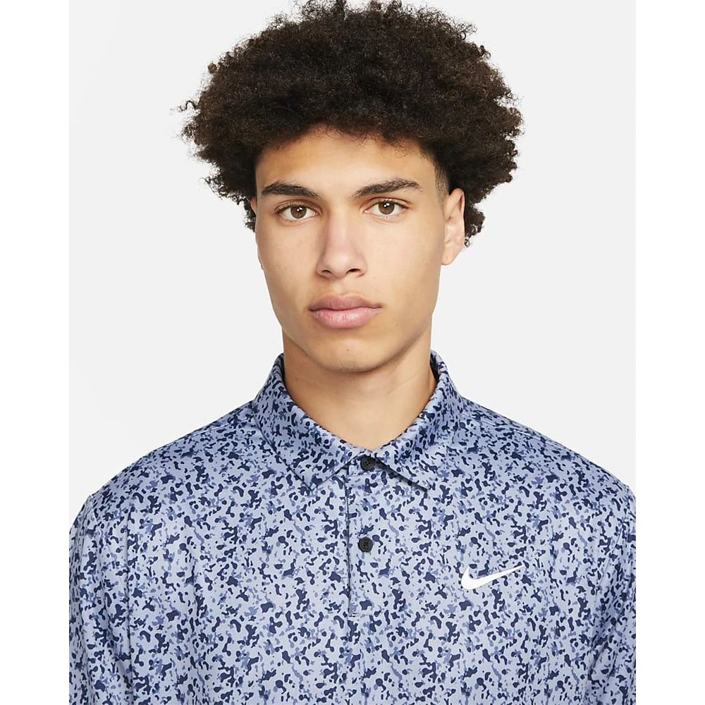 Nike Golf Dri-Fit Tour Micro Camo Polo Shirt 5 Nike Golf Dri-Fit Tour Micro Camo Polo Shirt - Image 3