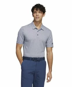 Adidas Mens Ottoman Stripe Golf Polo Shirt -Drivers Sales xscxpoumjba