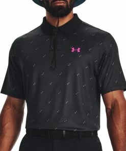 Under Armour Mens UA Performance 3.0 Deuces Polo Shirt