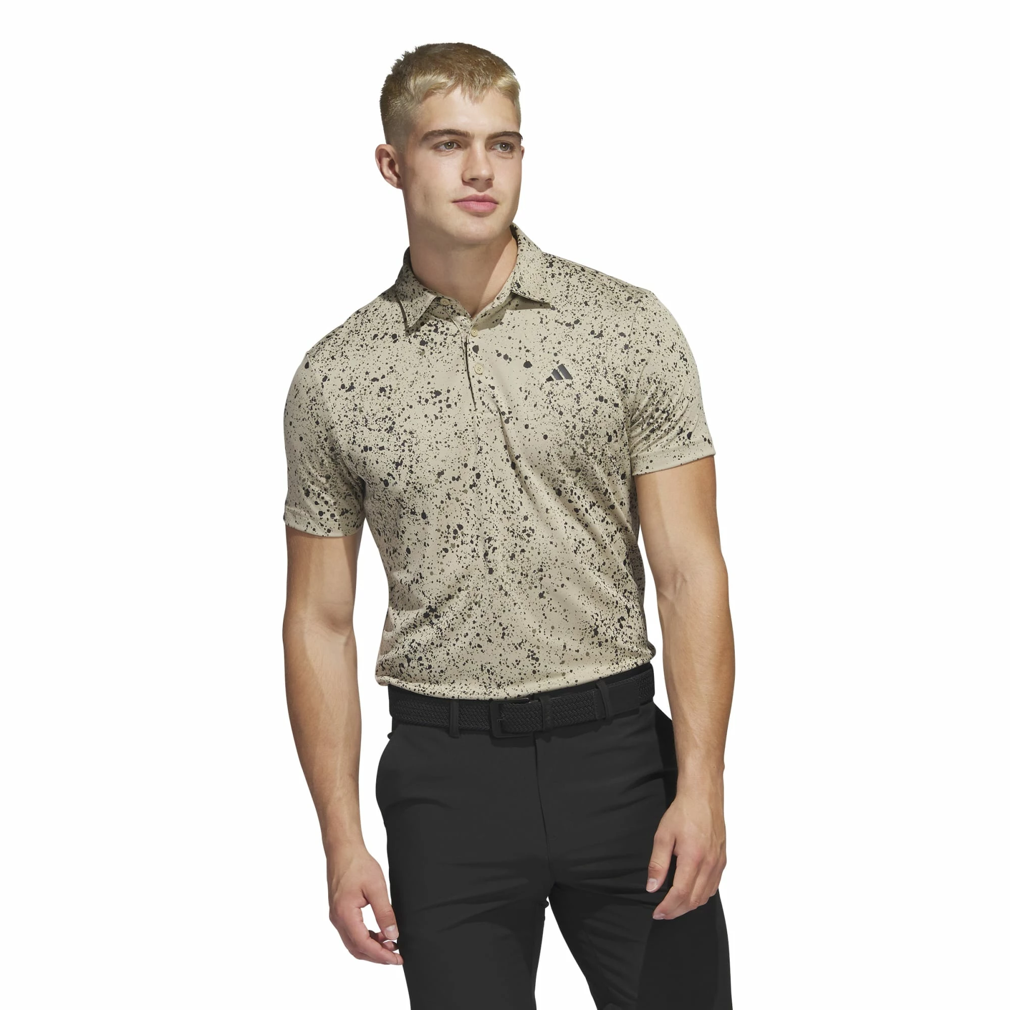 Adidas Golf Jacquard Mens Polo Shirt 6 Adidas Golf Jacquard Mens Polo Shirt - Image 4