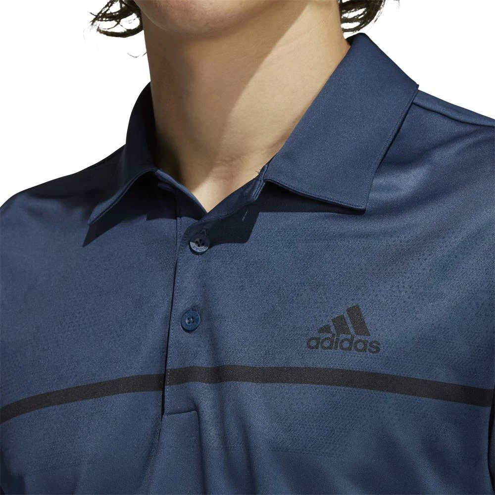 Adidas Golf Chest Print Primegreen UV 50+ Polo Shirt 6 Adidas Golf Chest Print Primegreen UV 50+ Polo Shirt - Image 4