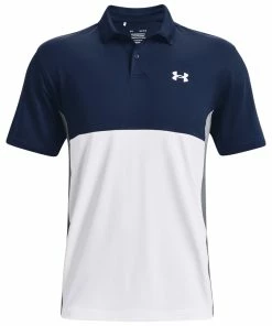 Drivers Sales 30 Under Armour Mens UA Performance Blocked Polo Shirt