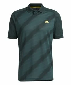 Adidas Mens Statement Print Golf Polo Shirt