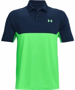 Under Armour Mens Colorblock Golf Polo Shirt